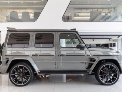 2021 Mercedes-Benz G-Class G800 Brabus 800 Kit 4.0L 8 Cylinders Engine Grey Red SUV European Specs