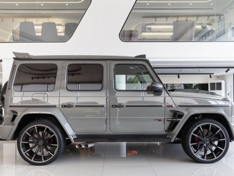 2021 Mercedes-Benz G-Class G800 Brabus 800 Kit 4.0L 8 Cylinders Engine Grey Red SUV European Specs