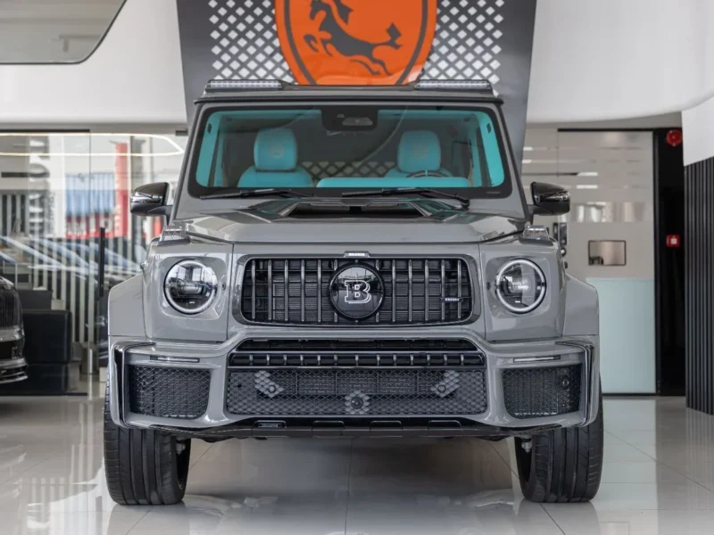 2026 Mercedes-Benz G-Class G800 Brabus 800 Kit 4.0L 8 Cylinders Engine Grey Blue SUV European Specs