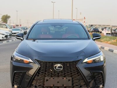 2025 LEXUS NX 350 2.4 Litres V4 Turbo Petrol Engine Black Red SUV American Specs Automatic