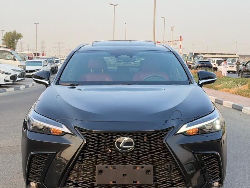 2025 LEXUS NX 350 2.4 Litres V4 Turbo Petrol Engine Black Red SUV American Specs Automatic