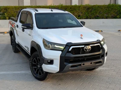 2021 Toyota Hilux Adventure 6 Cylinders Petrol Engine White Black Pickup Truck Japanese Specs
