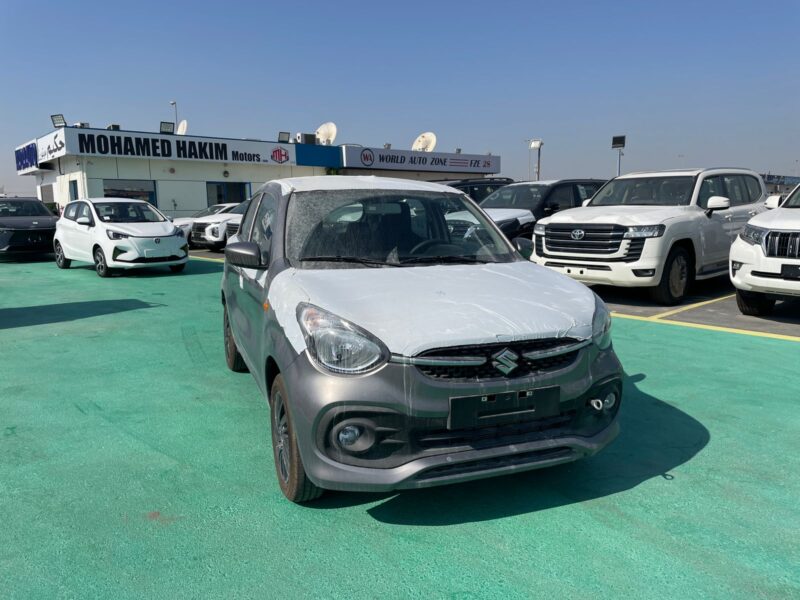 2024 Suzuki Celerio 1.0 Litres 3-cylinder Petrol Engine Grey Black Compact Hatchback GCC Specs