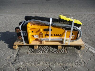 2025 SDCH 450 Hydraulic Breaker Hammer Yellow