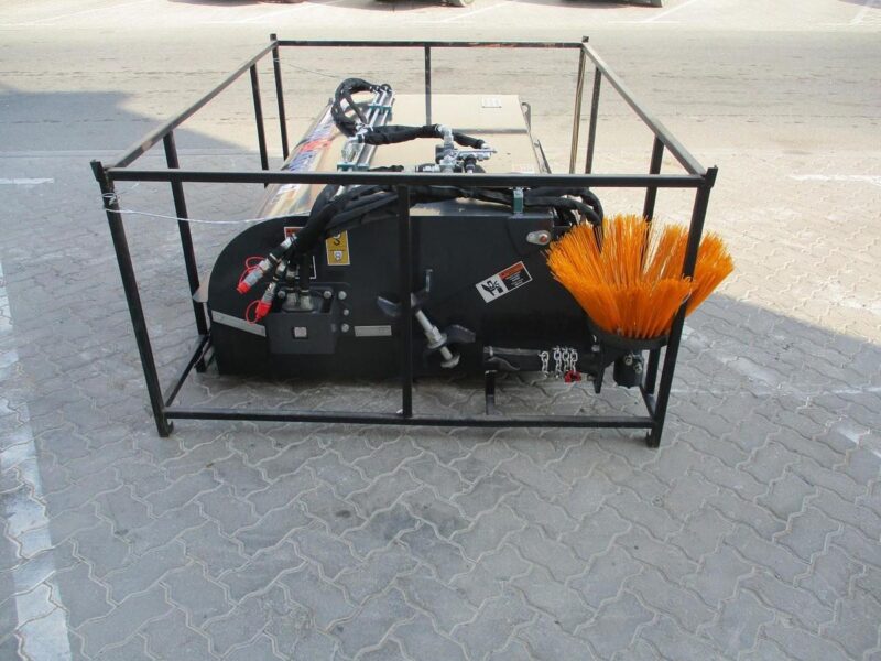 2025 New Skid Steer Sweeper with side Brush