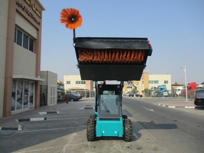 2025 New Skid Steer Sweeper with side Brush