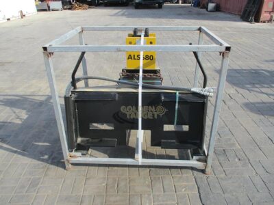 2025 Lyals LY680 Pin Post Driver Fits 4–6-ton Skid Steer