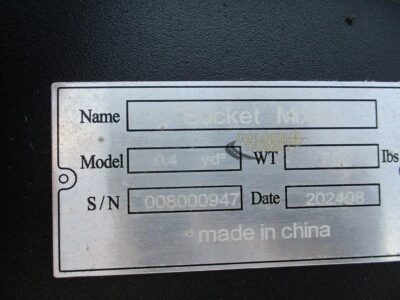 2024 Suihe Concrete Mixer Skid Steer Attachment