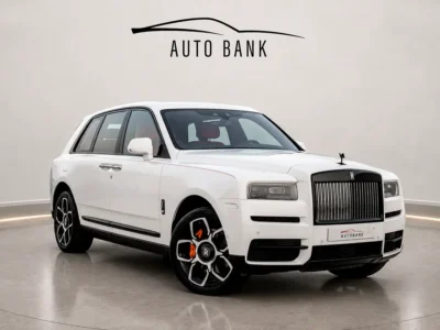 2023 Rolls-Royce Cullinan Silver Badge 12 Cylinders Petrol Engine White Tan SUV GCC Specs