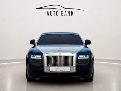 2011 Rolls-Royce Ghost Standard 12 Cylinders Petrol Engine Blue Brown Sedan GCC Specs