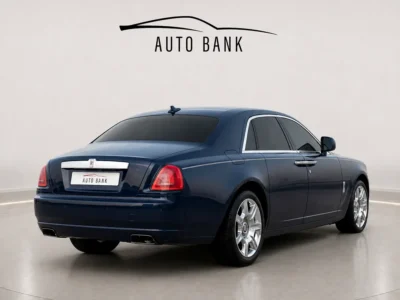 2011 Rolls-Royce Ghost Standard 12 Cylinders Petrol Engine Blue Brown Sedan GCC Specs