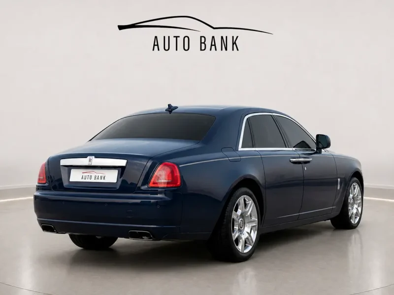 2011 Rolls-Royce Ghost Standard 12 Cylinders Petrol Engine Blue Brown Sedan GCC Specs