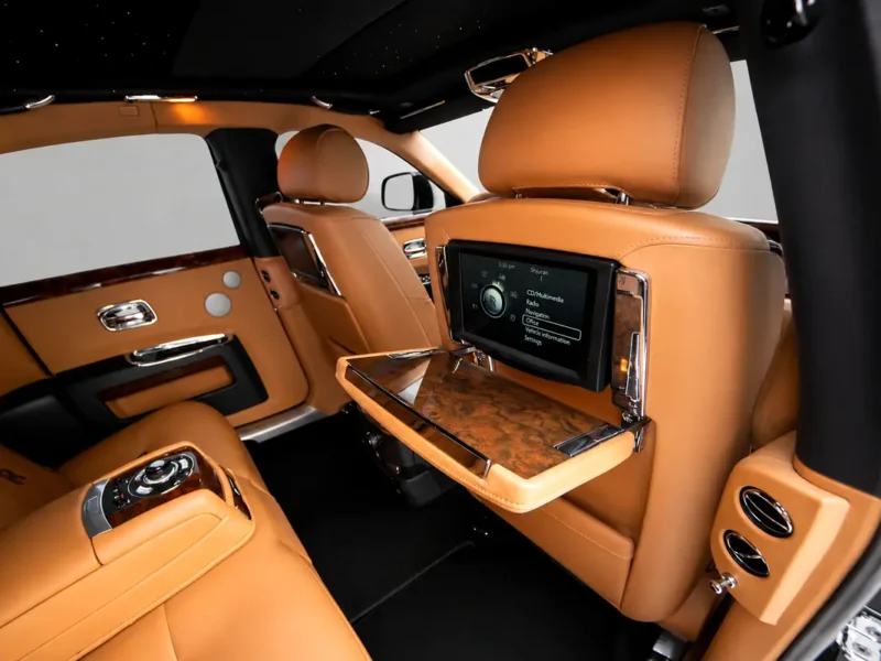 2011 Rolls-Royce Ghost Standard 12 Cylinders Petrol Engine Blue Brown Sedan GCC Specs