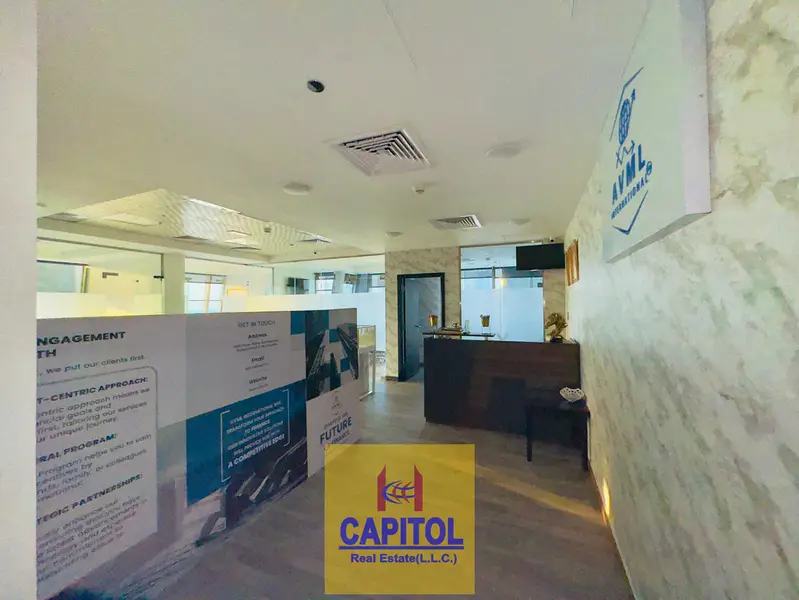 1,221 sqft The Prism FULLY FURNISHED OFFICE FOR RENT