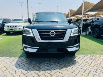 2020 Nissan Patrol LE TITANIUM 5.6 Litres 8 Cylinders Petrol Engine Black Brown SUV GCC Specs