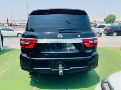 2020 Nissan Patrol LE TITANIUM 5.6 Litres 8 Cylinders Petrol Engine Black Brown SUV GCC Specs