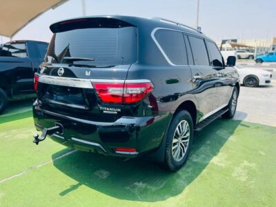 2020 Nissan Patrol LE TITANIUM 5.6 Litres 8 Cylinders Petrol Engine Black Brown SUV GCC Specs