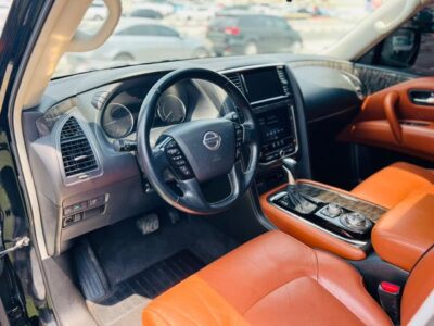 2020 Nissan Patrol LE TITANIUM 5.6 Litres 8 Cylinders Petrol Engine Black Brown SUV GCC Specs