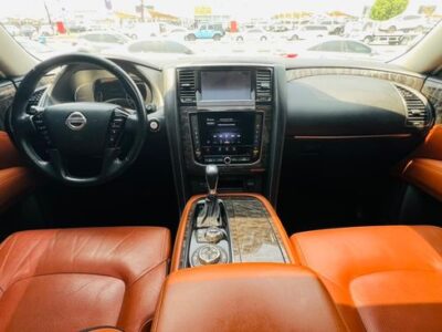 2020 Nissan Patrol LE TITANIUM 5.6 Litres 8 Cylinders Petrol Engine Black Brown SUV GCC Specs