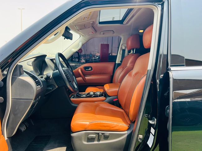 2020 Nissan Patrol LE TITANIUM 5.6 Litres 8 Cylinders Petrol Engine Black Brown SUV GCC Specs