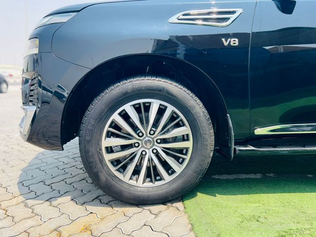 2020 Nissan Patrol LE TITANIUM 5.6 Litres 8 Cylinders Petrol Engine Black Brown SUV GCC Specs