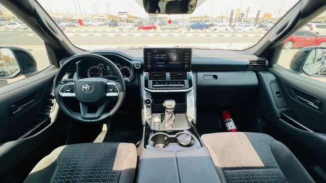 2024 Toyota Land Cruiser GXR 4.0 Litres 6 Cylinders Petrol Engine Black Grey SUV GCC Specs