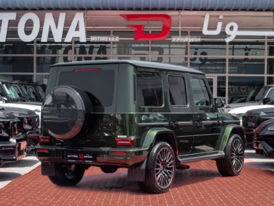 2025 Mercedes-Benz G-Class G 63 AMG 4.0 Litres V8 Biturbo Engine Green Black SUV Automatic