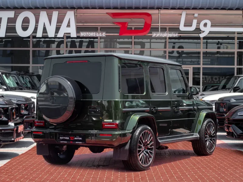 2025 Mercedes-Benz G-Class G 63 AMG 4.0 Litres V8 Biturbo Engine Green Black SUV Automatic