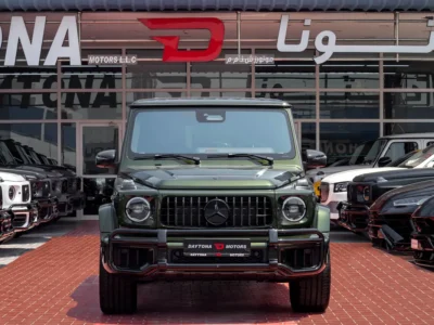 2025 Mercedes-Benz G-Class G 63 AMG 4.0 Litres V8 Biturbo Engine Green Black SUV Automatic