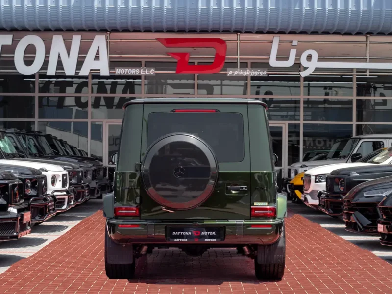2025 Mercedes-Benz G-Class G 63 AMG 4.0 Litres V8 Biturbo Engine Green Black SUV Automatic