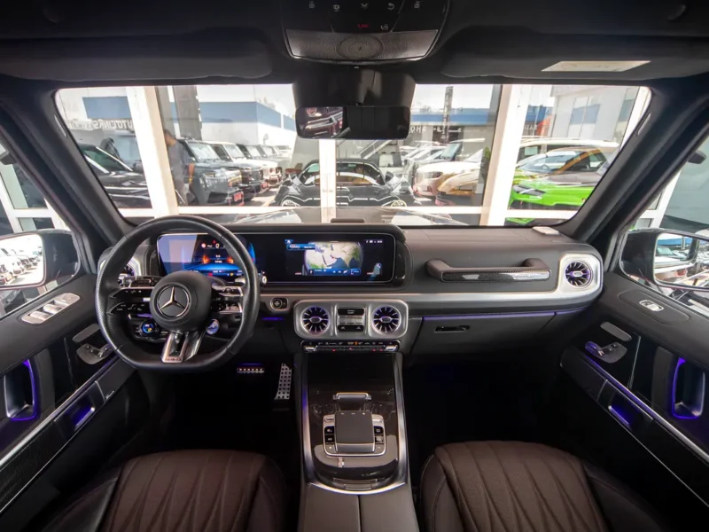 2025 Mercedes-Benz G-Class G 63 AMG 4.0 Litres V8 Biturbo Engine Green Black SUV Automatic