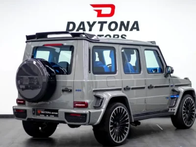 2022 Mercedes-Benz G-Class G 63 AMG Brabus Kit G800 4.0 Litres V8 Biturbo Engine Grey Blue SUV