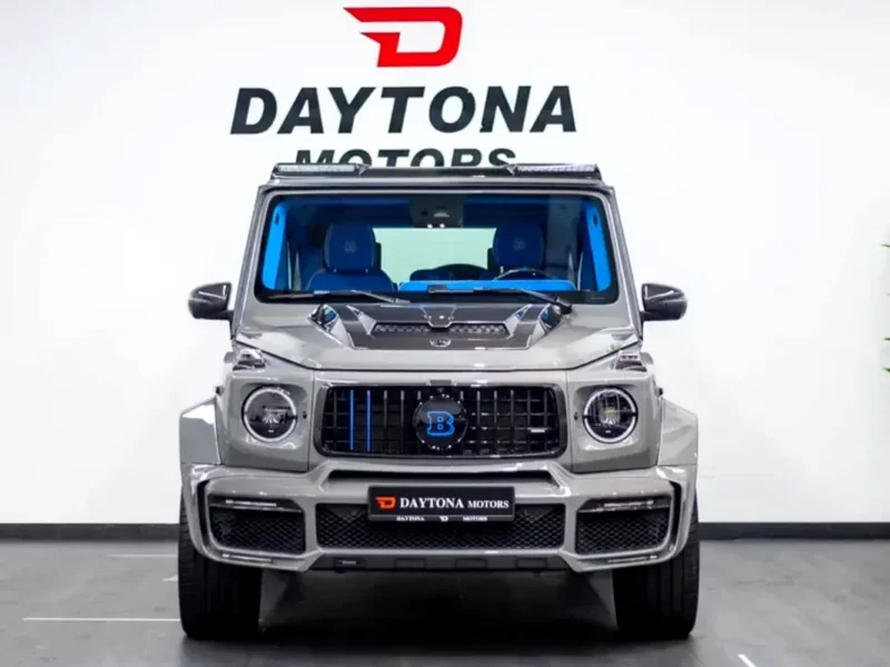 2022 Mercedes-Benz G-Class G 63 AMG Brabus Kit G800 4.0 Litres V8 Biturbo Engine Grey Blue SUV