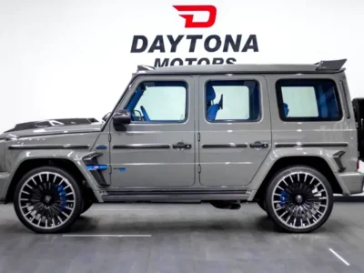 2022 Mercedes-Benz G-Class G 63 AMG Brabus Kit G800 4.0 Litres V8 Biturbo Engine Grey Blue SUV