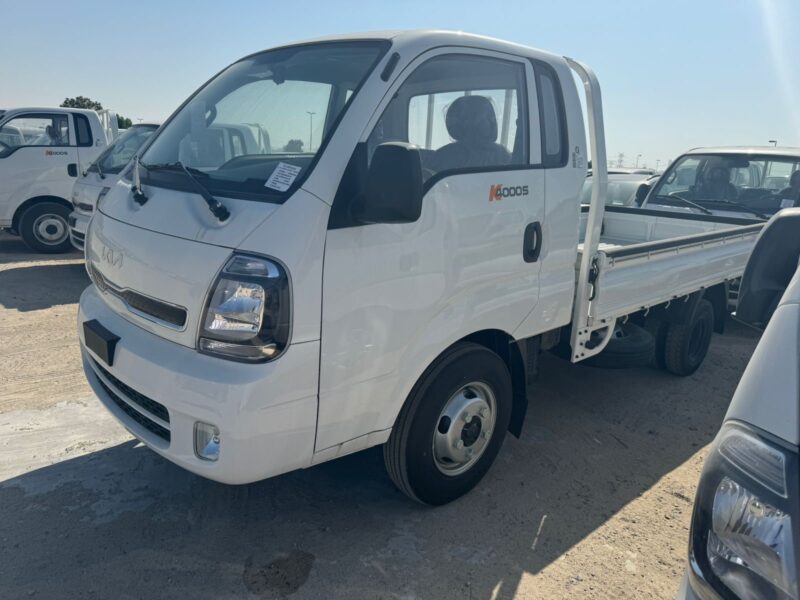 2026 Kia K2700 2.7 Litres Diesel 4-Cylinder Engine White Black Pickup Truck GCC Specs