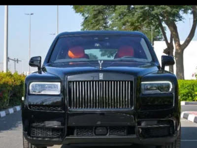 2024 Rolls-Royce Cullinan 6.8L twin-turbocharged V12 Petrol Engine Black Orange SUV