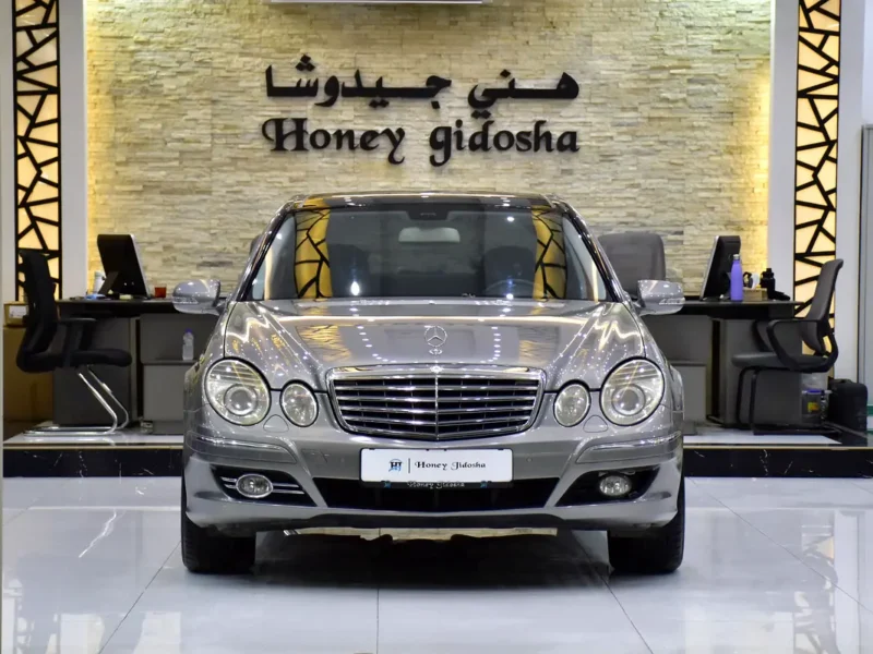 2007 Mercedes-Benz E-Class E 280 6 Cylinders Petrol Engine Grey Black Sedan GCC Specs