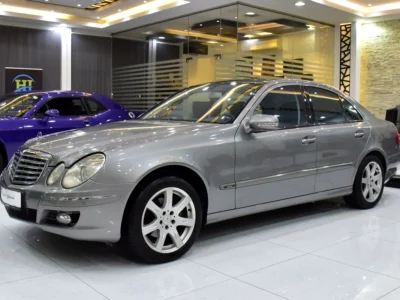 2007 Mercedes-Benz E-Class E 280 6 Cylinders Petrol Engine Grey Black Sedan GCC Specs