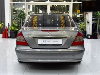 2007 Mercedes-Benz E-Class E 280 6 Cylinders Petrol Engine Grey Black Sedan GCC Specs