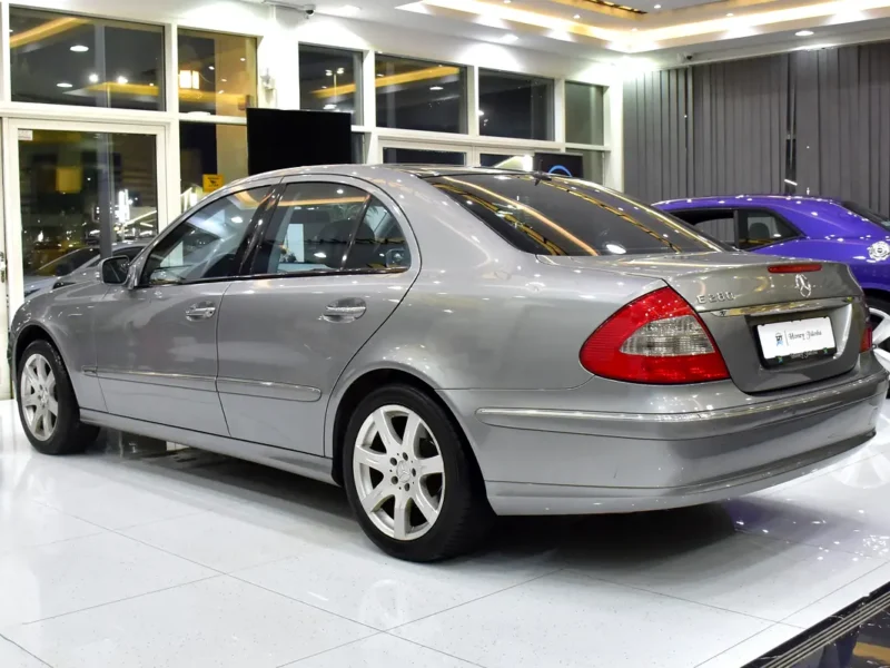 2007 Mercedes-Benz E-Class E 280 6 Cylinders Petrol Engine Grey Black Sedan GCC Specs