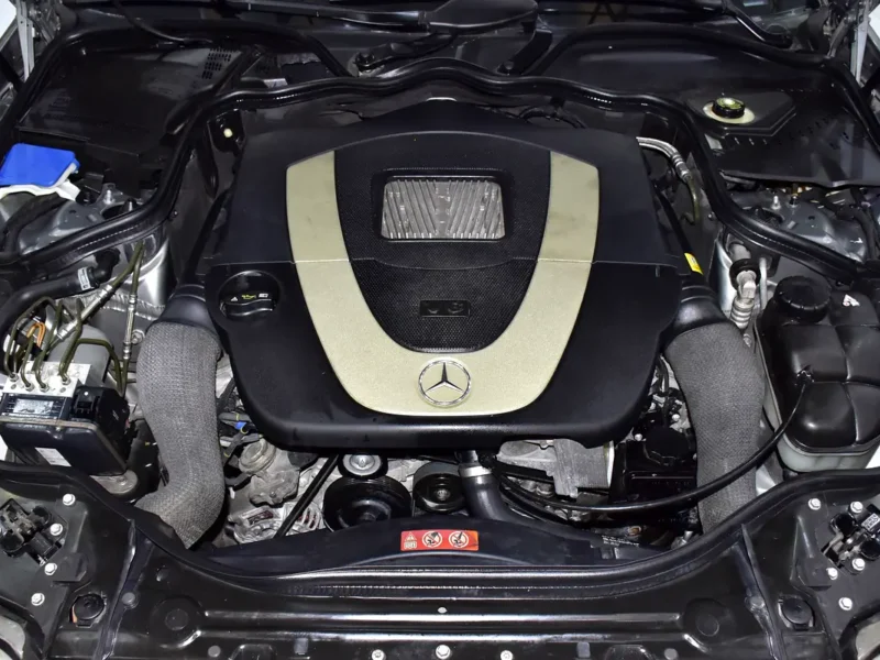 2007 Mercedes-Benz E-Class E 280 6 Cylinders Petrol Engine Grey Black Sedan GCC Specs