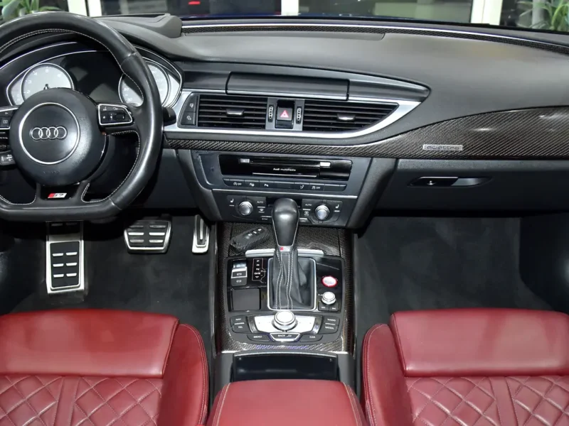 2016 Audi S7 4.0 TFSI quattro 8 Cylinders Petrol Engine Blue Red Sedan GCC Specs
