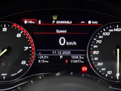 2016 Audi S7 4.0 TFSI quattro 8 Cylinders Petrol Engine Blue Red Sedan GCC Specs