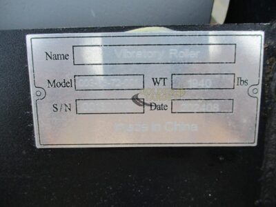 2024 Suihe Skid Steer Vibratory Roller Attachment