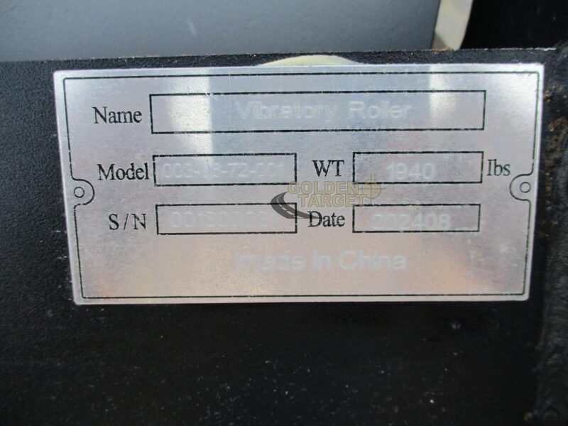 2024 Suihe Skid Steer Vibratory Roller Attachment