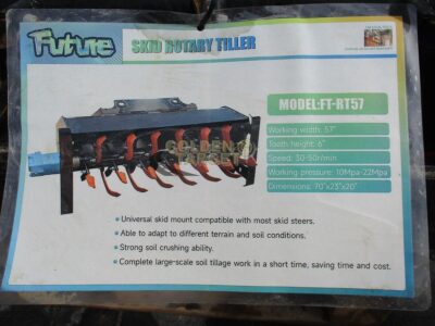 2024 Future FT-RT57 Rotary Skid Steer Tiller