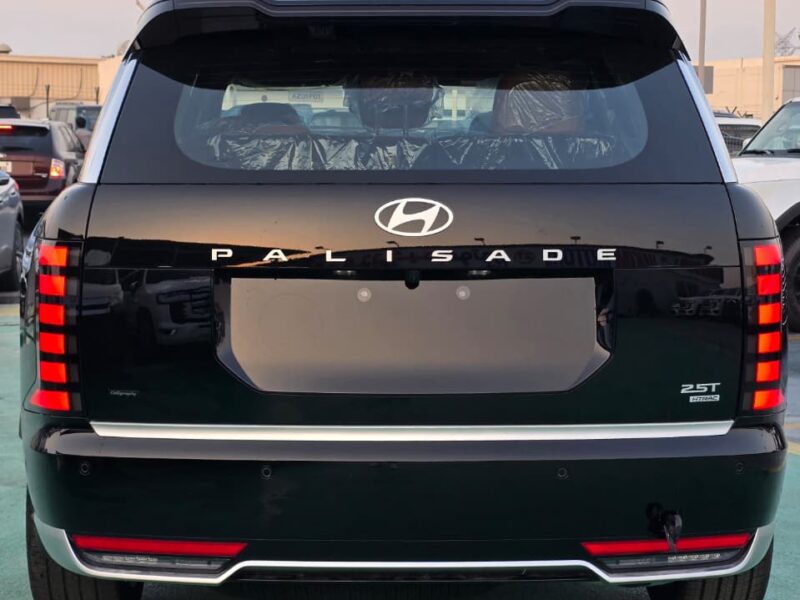 2026 Hyundai Palisade 3.5 Litres V6 Petrol Engine Black Tan SUV GCC Specs Automatic