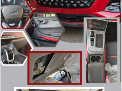 2026 Chery Tiggo 1.5 Litres Turbo 4 Cylinders Petrol Engine Red Black Compact SUV GCC