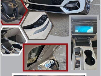2026 Chery Arrizo 6 1.5 Litres 4 Cylinders Petrol Engine White Beige Compact Sedan GCC Specs
