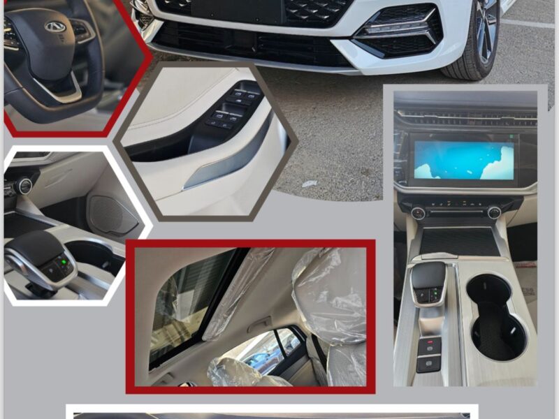 2026 Chery Arrizo 6 1.5 Litres 4 Cylinders Petrol Engine White Beige Compact Sedan GCC Specs